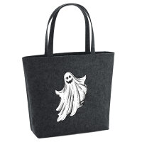 Filz Shopper Comic Geist Fabelwesen 22 Liter