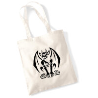Jutebeutel Gargoyle Fabelwesen 10 Liter