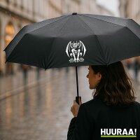 Regenschirm Gargoyle Fabelwesen 98cm Schwarz