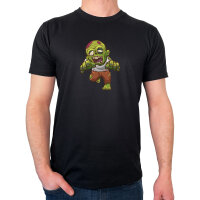 Herren T-Shirt Zombie Fabelwesen