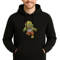 Unisex Hoodie Zombie Fabelwesen