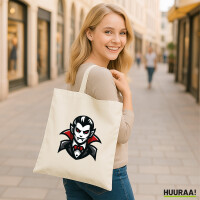 Jutebeutel Vampir Fabelwesen 10 Liter