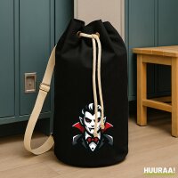 Seesack Vampir Fabelwesen 20 Liter Black