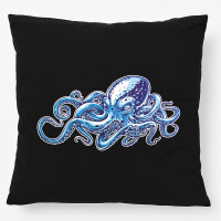 Kissen Kraken Fabelwesen 40x40cm