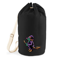 Seesack Hexe Halloween 20 Liter Black