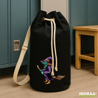 Seesack Hexe Halloween 20 Liter Black