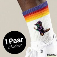 Unisex Socken Hexe Halloween Baumwolle