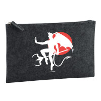 Kulturbeutel Teufel Devil 1 Liter Charcoal