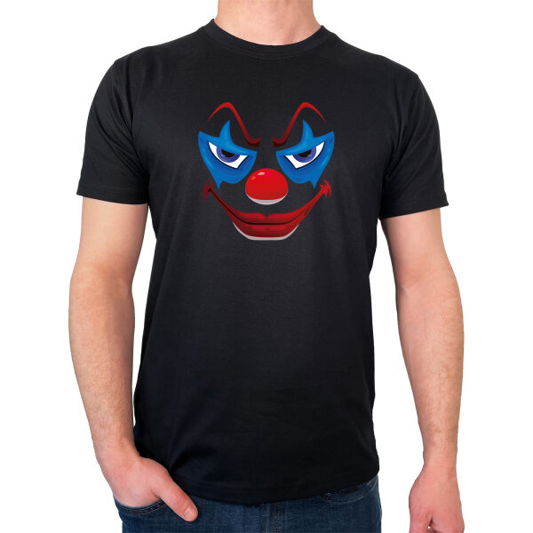 Herren T-Shirt Horrorclown Halloween