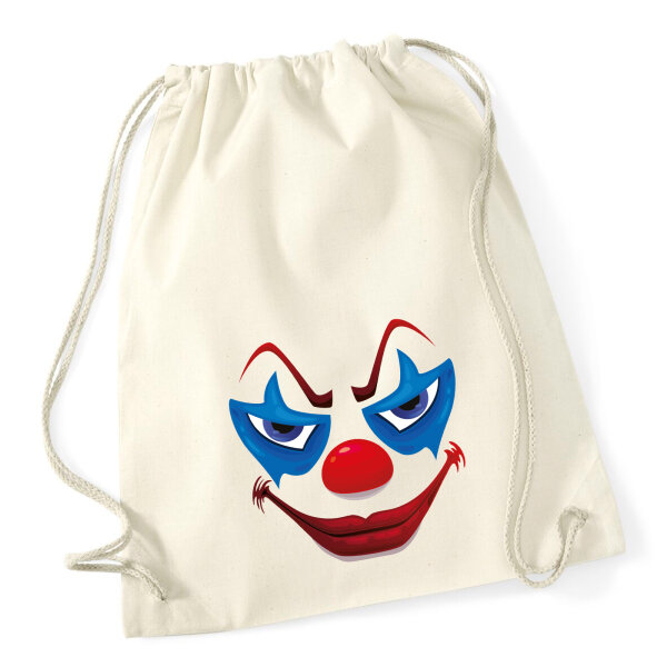 Turnbeutel Horrorclown Halloween 12 Liter