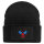 Beanie mit Patch Horrorclown Halloween Black