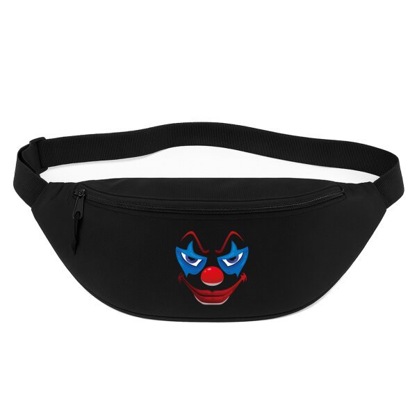 Bauchtasche Horrorclown Halloween 2,5 Liter Black