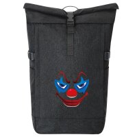Kurierrucksack Horrorclown Halloween 30-44 Liter Black...
