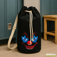 Seesack Horrorclown Halloween 20 Liter Black