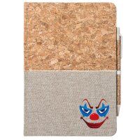 Notizbuch A5 Horrorclown Halloween 80 Blatt inkl....