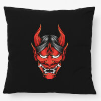 Kissen Oni Yōkai Japanische Mythologie 40x40cm