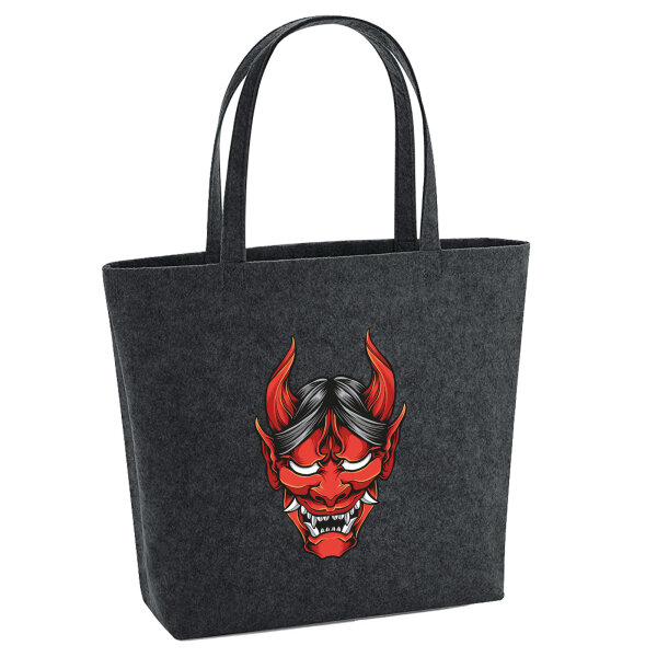 Filz Shopper Oni Yōkai Japanische Mythologie 22 Liter