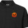 Herren Polo Shirt Halloweenkürbis Kürbis