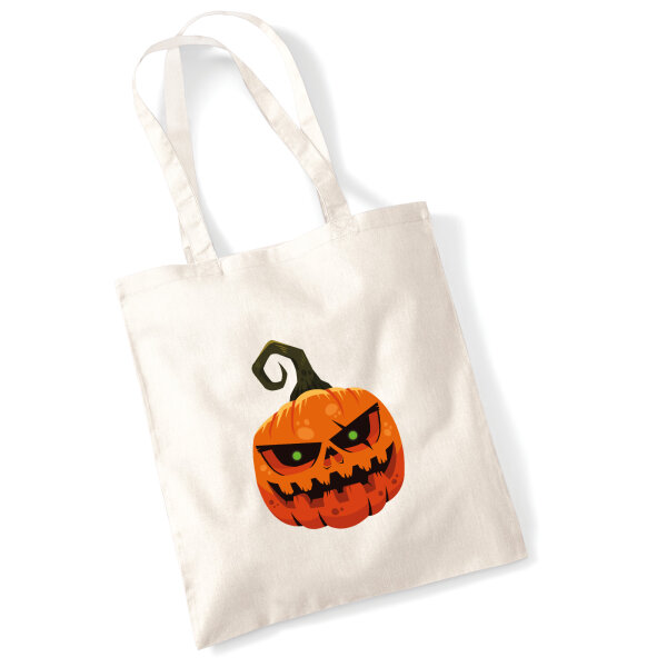 Jutebeutel Halloweenkürbis Kürbis 10 Liter