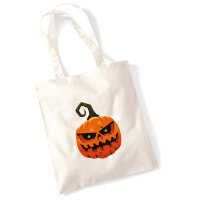 Jutebeutel Halloweenkürbis Kürbis 10 Liter