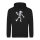 Unisex Hoodie winkendes Skelett Comic