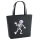 Filz Shopper winkendes Skelett Comic 22 Liter