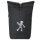Kurierrucksack winkendes Skelett Comic 30-44 Liter Black Melange