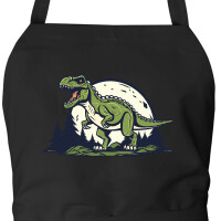 Schürze Tyrannosaurus Rex Dinosaurier mit Taschen