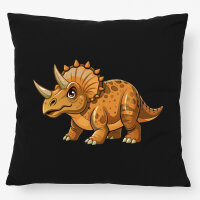 Kissen Triceratops Dinosaurier 40x40cm
