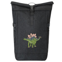 Kurierrucksack Stegosaurus Dinosaurier 30-44 Liter Black...