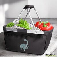 Einkaufskorb faltbar Brachiosaurus Dinosaurier 20 Liter...