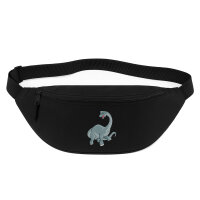 Bauchtasche Brachiosaurus Dinosaurier 2,5 Liter Black