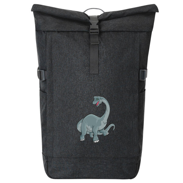 Kurierrucksack Brachiosaurus Dinosaurier 30-44 Liter Black Melange