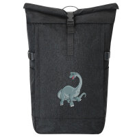 Kurierrucksack Brachiosaurus Dinosaurier 30-44 Liter Black Melange