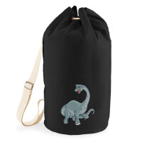 Seesack Brachiosaurus Dinosaurier 20 Liter Black