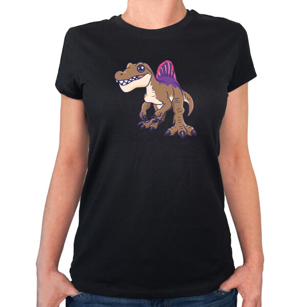 Damen T-Shirt Spinosaurus Dinosaurier