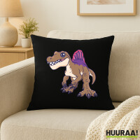 Kissen Spinosaurus Dinosaurier 40x40cm