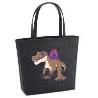 Filz Shopper Spinosaurus Dinosaurier 22 Liter