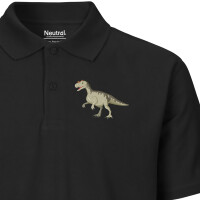 Herren Polo Shirt Allosaurus Dinosaurier