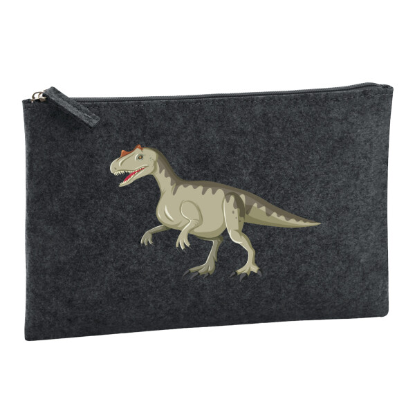 Kulturbeutel Allosaurus Dinosaurier 1 Liter Charcoal