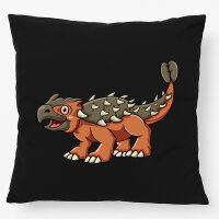 Kissen Ankylosaurus Dinosaurier 40x40cm