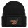 Beanie mit Patch Ankylosaurus Dinosaurier Black