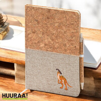 Notizbuch A5 Parasaurolophus Dinosaurier 80 Blatt inkl....