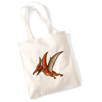 Jutebeutel Pteranodon Dinosaurier 10 Liter