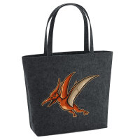 Filz Shopper Pteranodon Dinosaurier 22 Liter