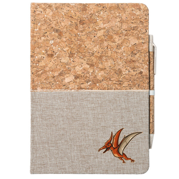 Notizbuch A5 Pteranodon Dinosaurier 80 Blatt inkl. Kugelschreiber