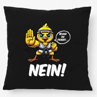 Kissen Bevor du fragst.. Nein Karate K&uuml;ken 40x40cm