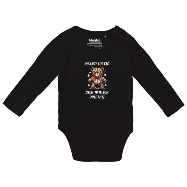 Baby Body Du bist lustig dich töte ich zuletzt Monster Teddy