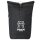 Kurierrucksack Erkenne die Zeichen grimmige Katze 30-44 Liter Black Melange