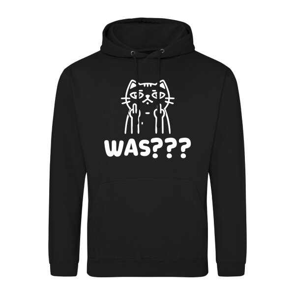 Unisex Hoodie Was? grimmige Katze